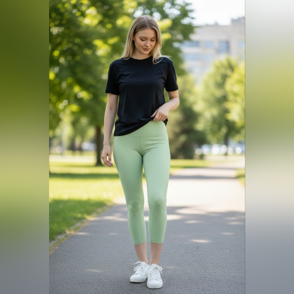 Aerie Offline Pale Green Leggings
